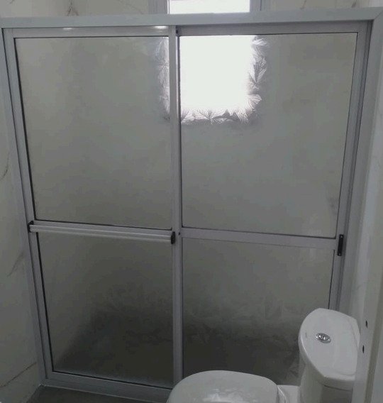 Mampara de baño, vidrio sicamore